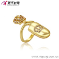 13253 Latest 14k Gold-Plated Special Imitation Fashion Jewelry Finger Ring in Copper Alloy